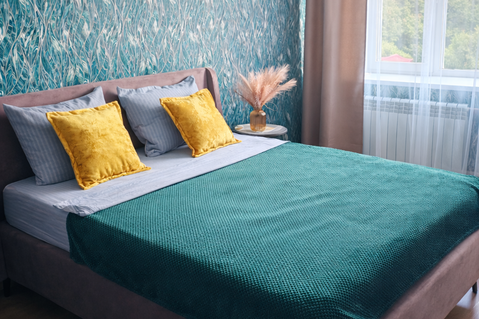 Уютная однушка с кондиционером и прекрасным видом в пос.МИС