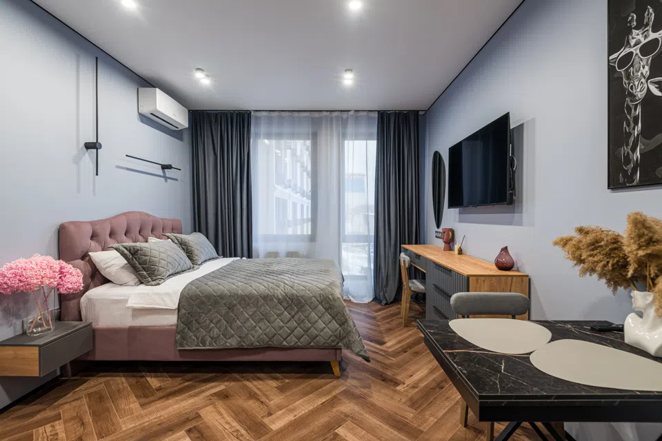 Апартаменты Flat Inn на Новоостаповской улице

