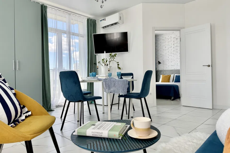 1-к. квартира, 35 м, 3 кровати