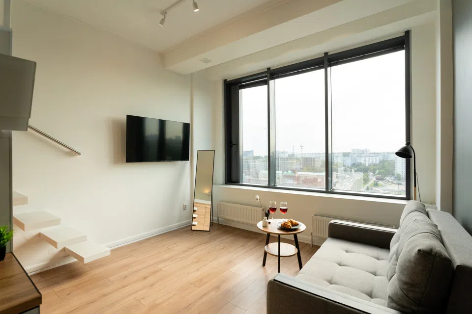 Студия у ТРЦ Планета — Liberty Sity Apartments