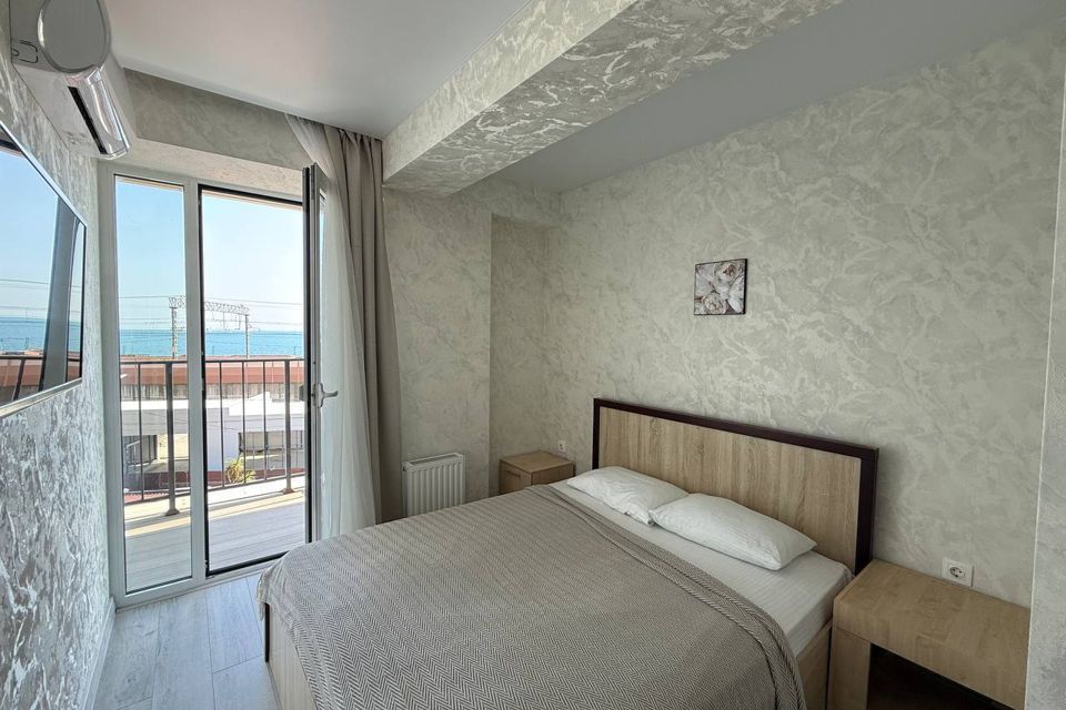 Двухкомнатная квартира Юпитер у моря с открытым бассейном