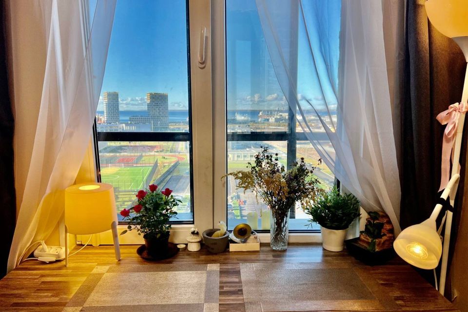 Квартира с потрясающим панорамным видом на Залив