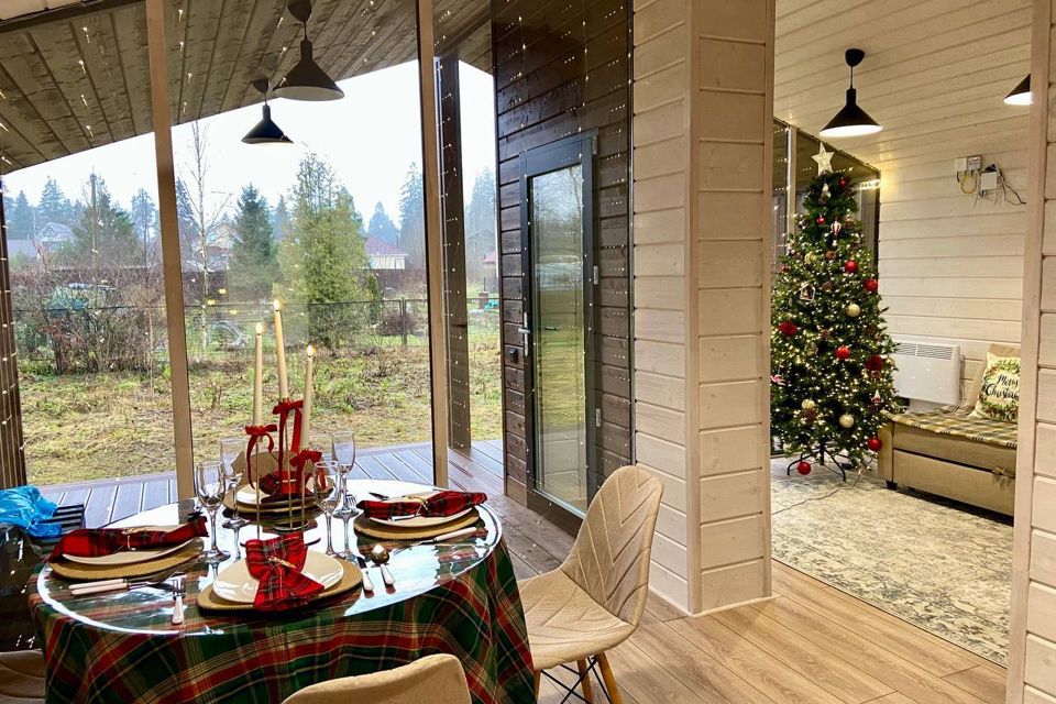 Душевный домик рядом с горнолыжкой