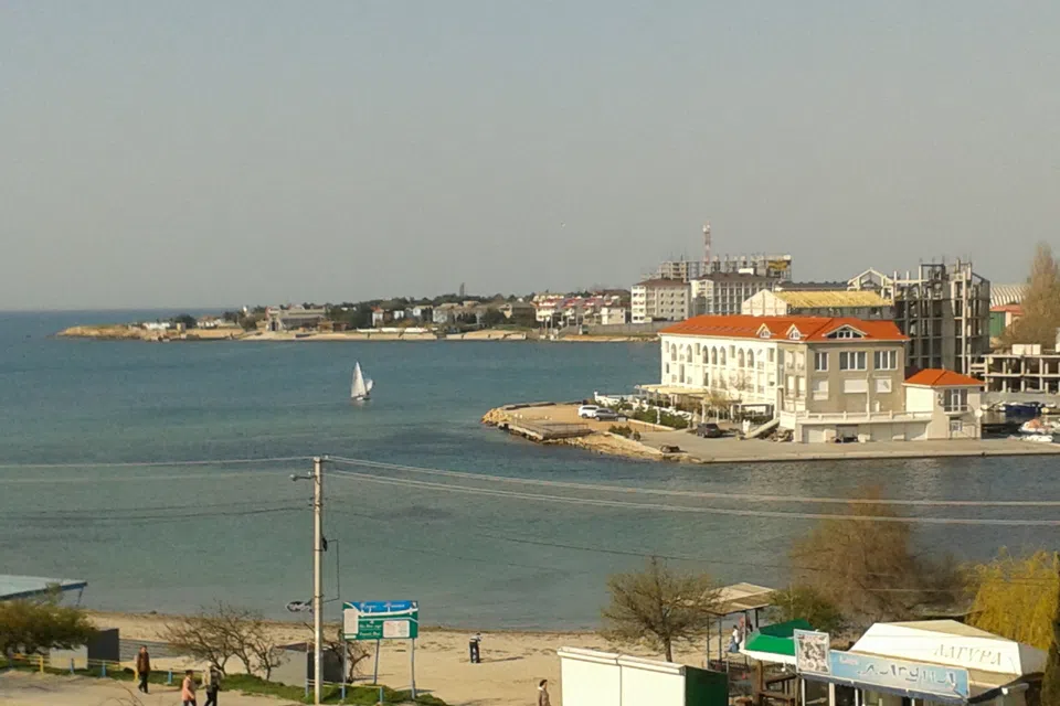 Однокомнатные апартаменты с видом на море на набережной,пляж