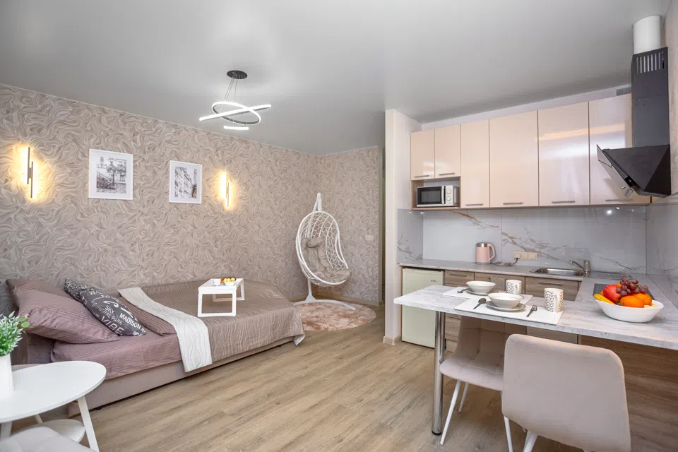 Студия Relax в новом ЖК с удобным выездом к морю