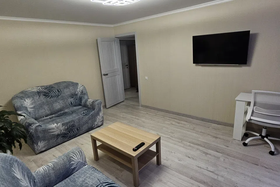 2-к. квартира на первом этаже с новым ремонтом и техникой