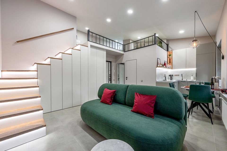 Дизайнерская мансарда Green Attic у Невского проспекта