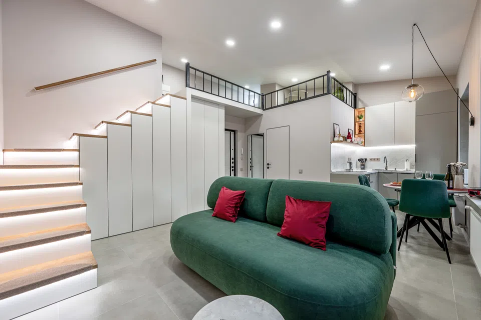 Дизайнерская мансарда Green Attic у Невского проспекта