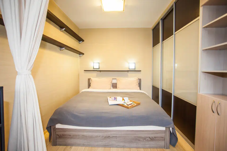 Квартира-студия, 32 кв. м, 2 кровати