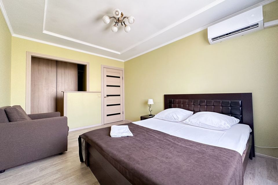 Просторная однокомнатная квартира с балконом