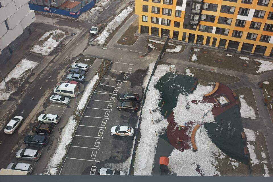 Уютная студия в новом доме.