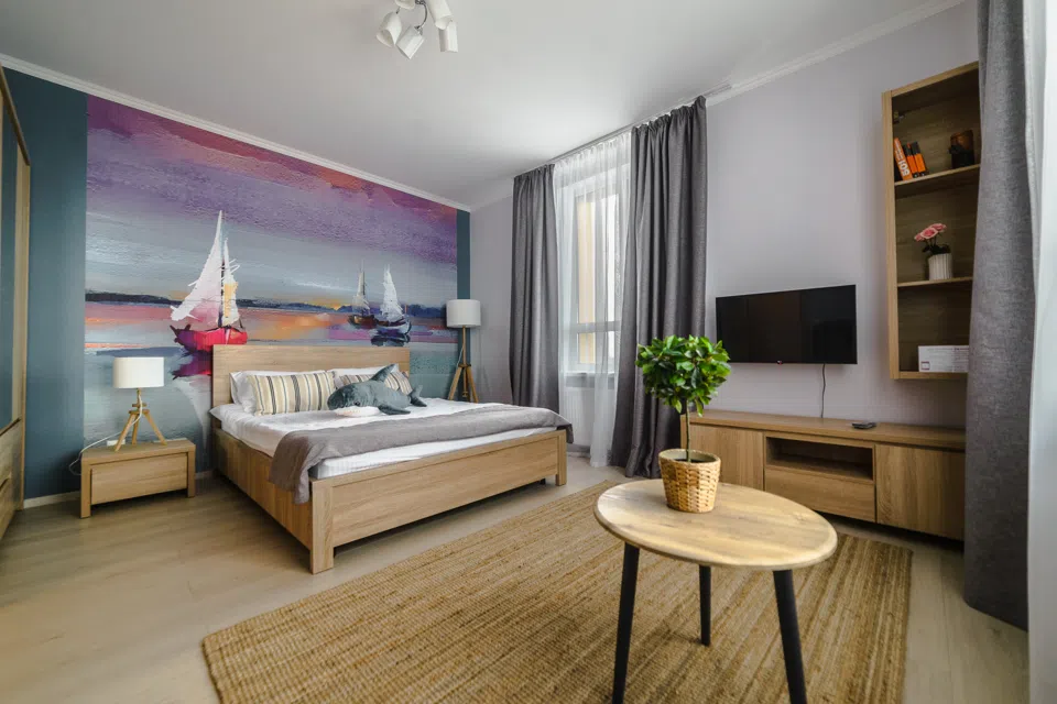 Однокомнатные Апартаменты River Side Moscowт Парусная регата