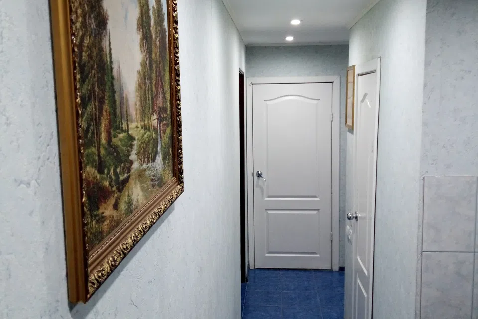 Уютная квартира с большой кроватью, зеркальным потолком 