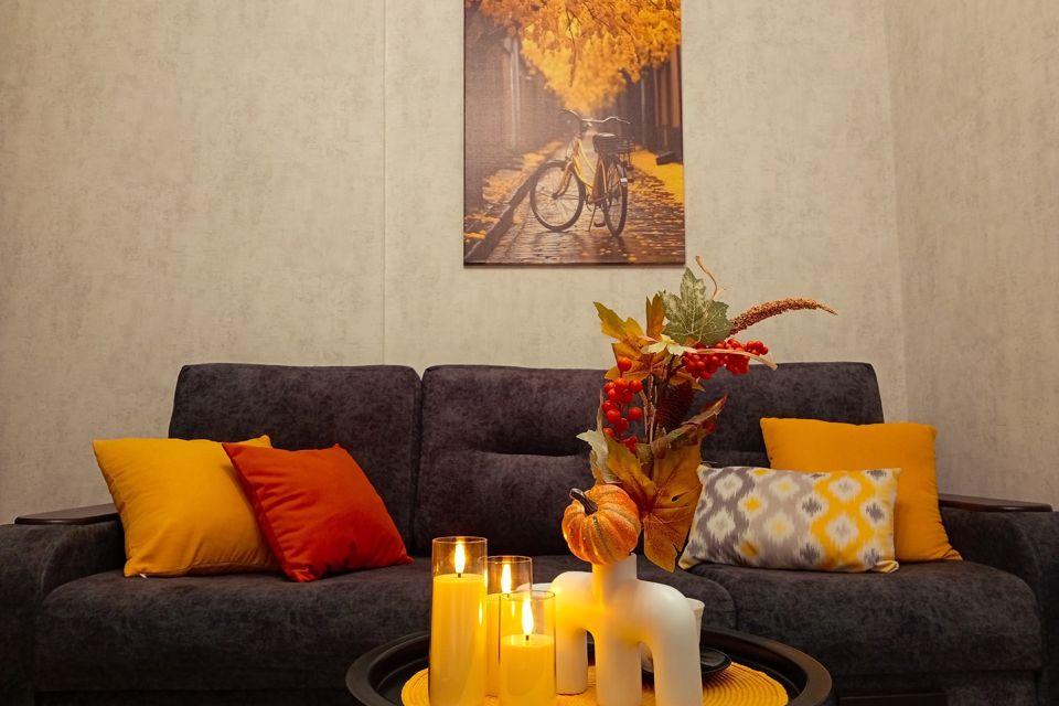 Уютная студия с панорамными окнами