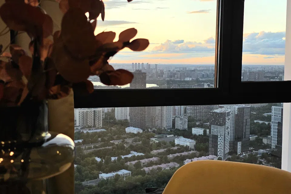 Дизайнерская квартира с панорамным видом на Москву