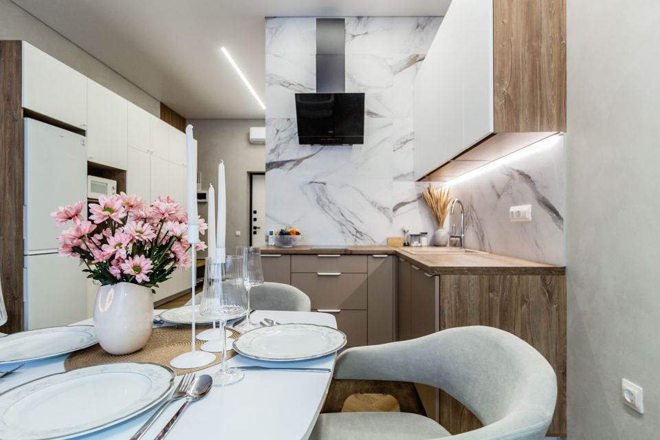 Уютная студия с видом на море