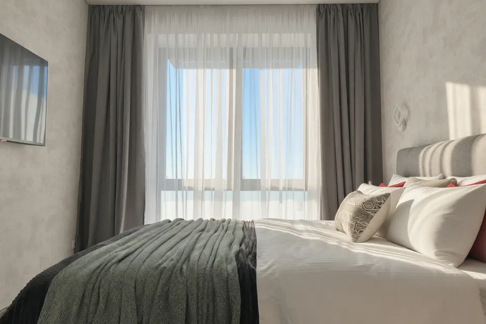1-к. квартира, 48 м, 2 кровати