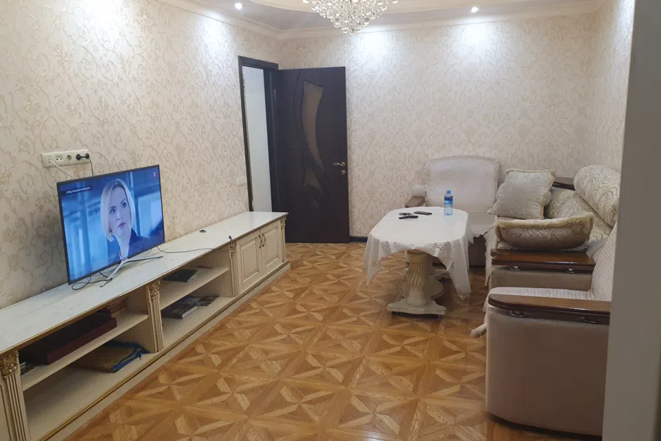 Двухкомнатная квартира с евроремонтом, в 59 метрах от моря 