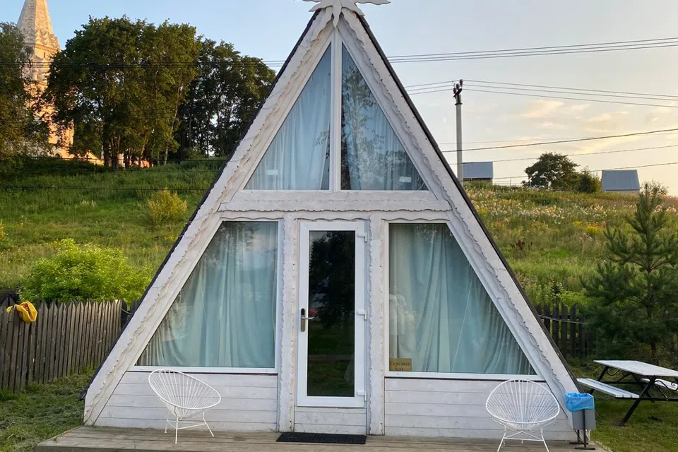 Уютный домик A-Frame 2