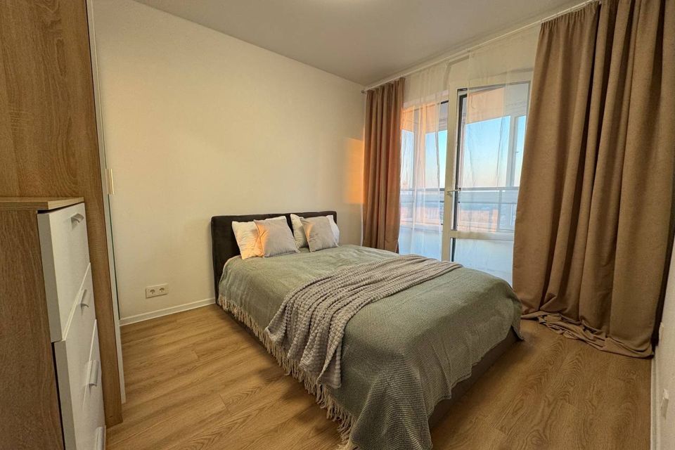 1-к квартира с двумя кроватями 