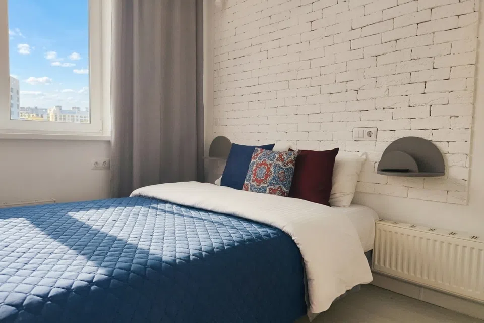 2-к. квартира, 42 м, 3 кровати
