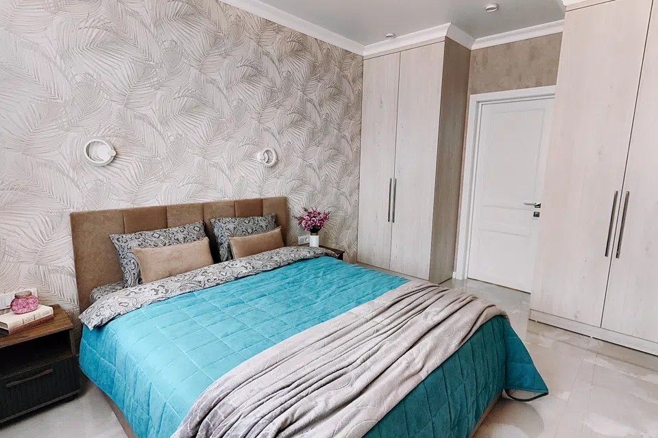 2-к. квартира, 64 кв.м, 3 кровати