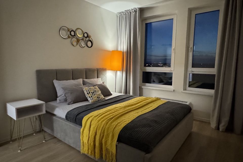 Ассорти, стильная евродвушка с видом на закат