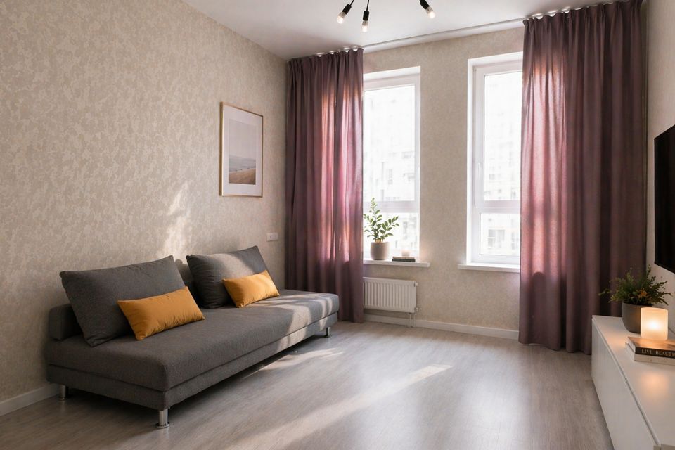 Уютная 1-комнатная квартира в Москве 