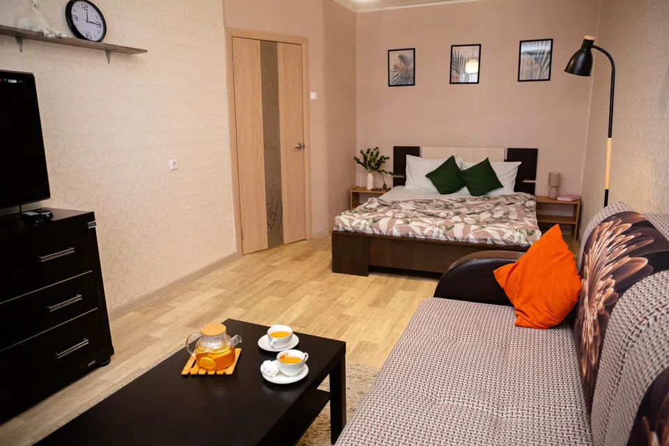 Милая 1-к квартира с кондиционером