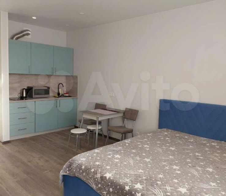 Вместительная студия возле набережной