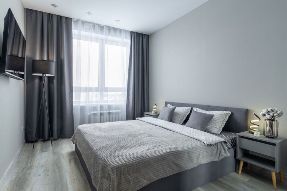 Стильная просторная однокомнатная квартира в центре города