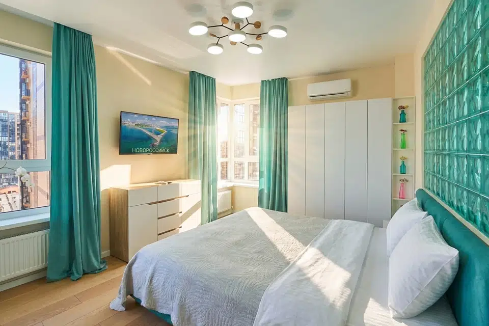 3-к. квартира, 70 м2, 4 кровати с видом на море и горы