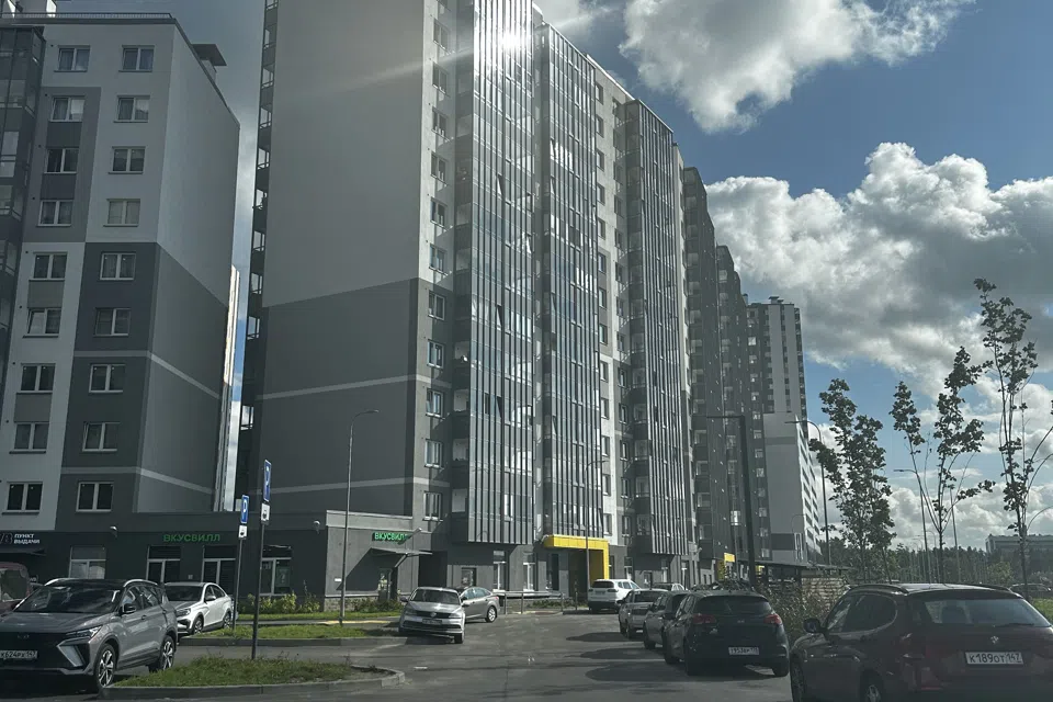 Квартира находится в Приморском районе, жк Заповедный Парк