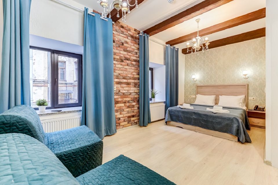 Семейный номер, для 1-4 гостей, 22 кв.м.