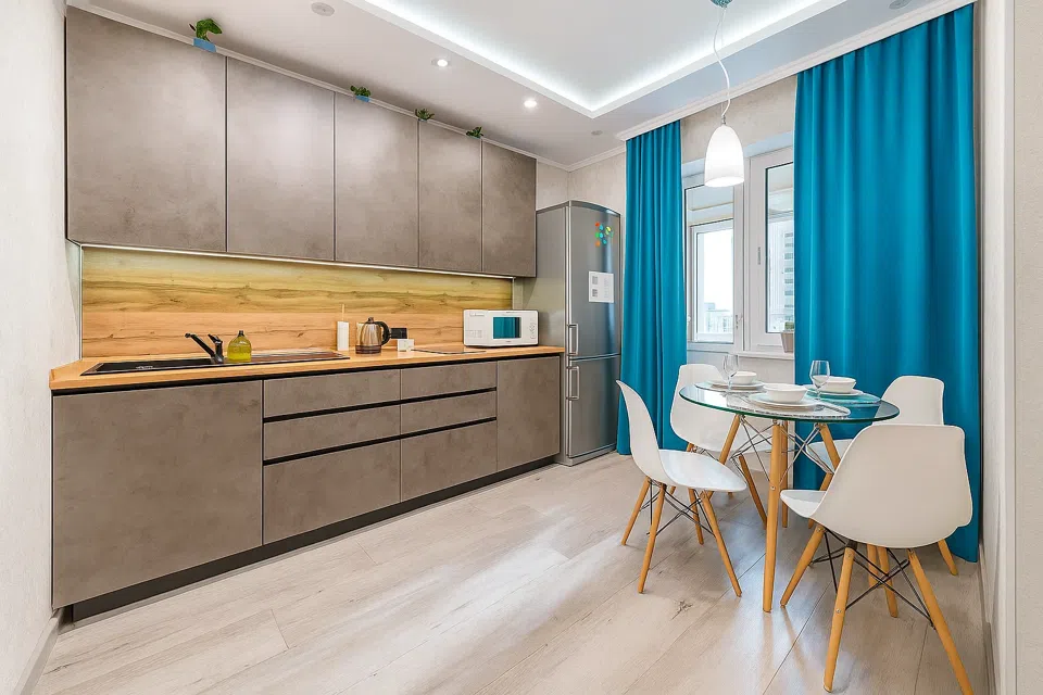 Видовая 1-комн на 4-ых от RusHouse у аквапарка и центра ГОЛ
