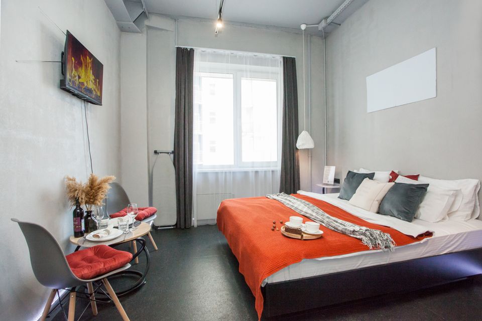 Одноместный номер с кухней в Апарт-Отеле Room Hotel
