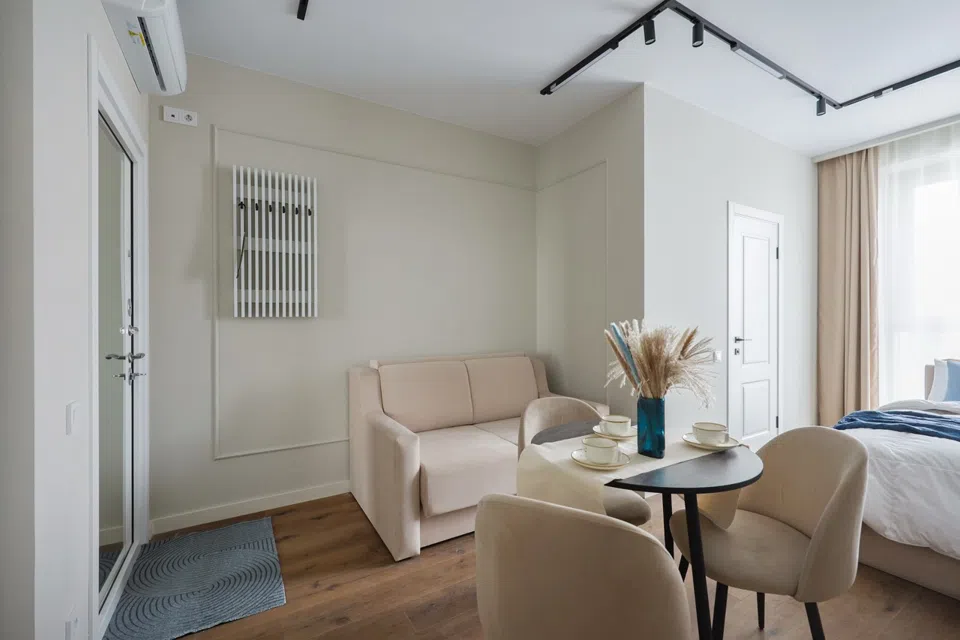 Уютная студия на 9 этаже в ЖК Nice Loft