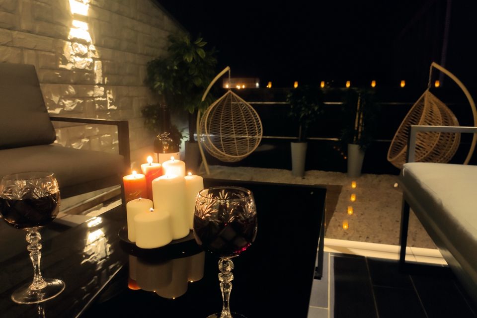 Квартира в центре с террасой и джакузи