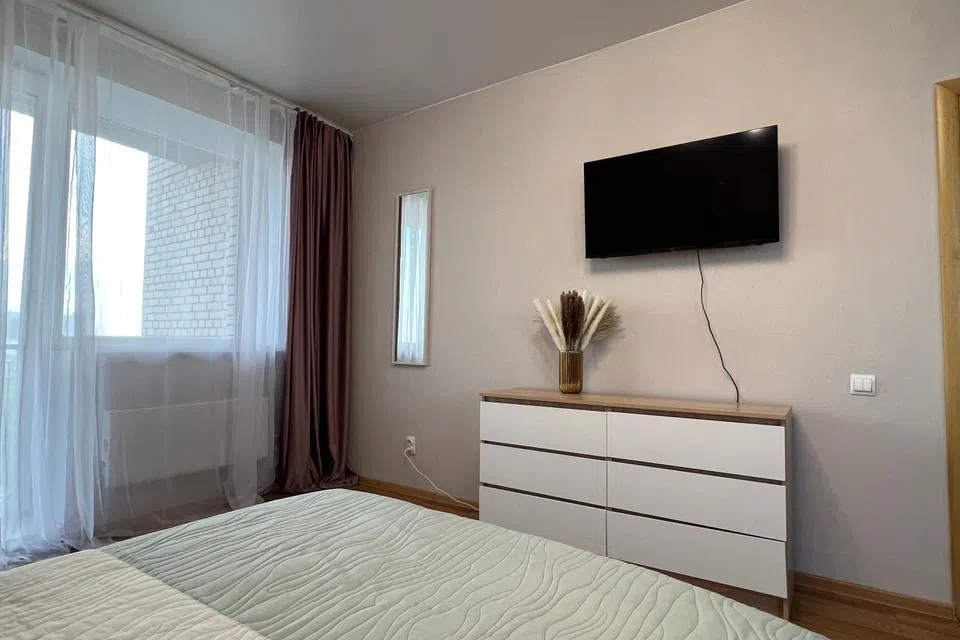 1-к. квартира, 46 кв. м, 3 кровати