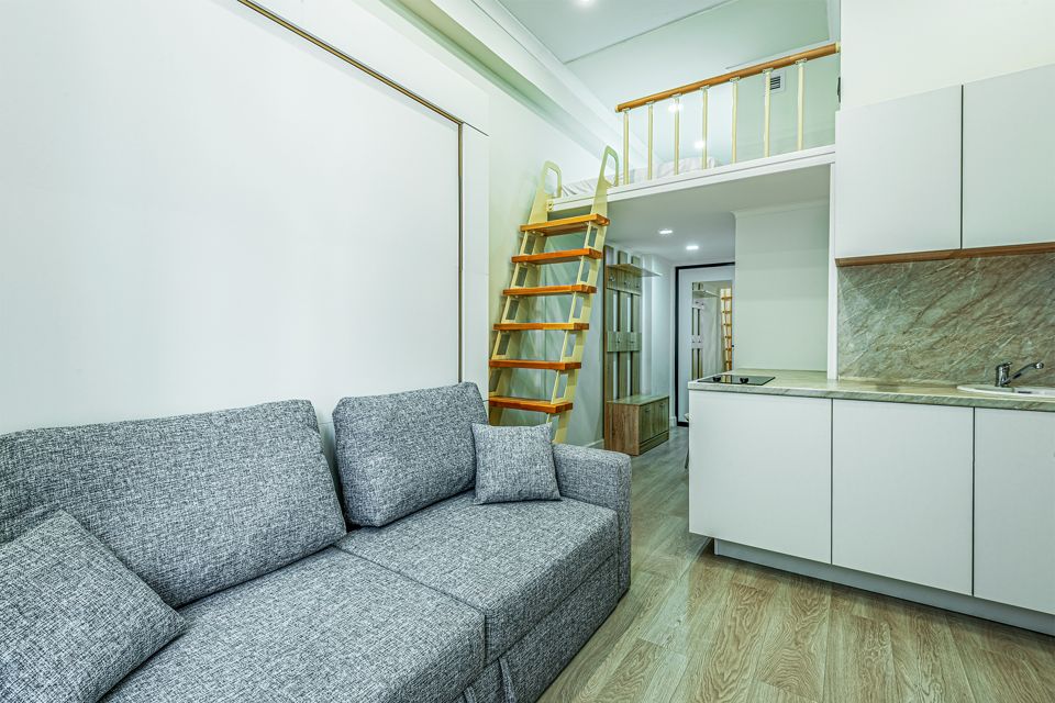 Уютная двухуровневая квартира