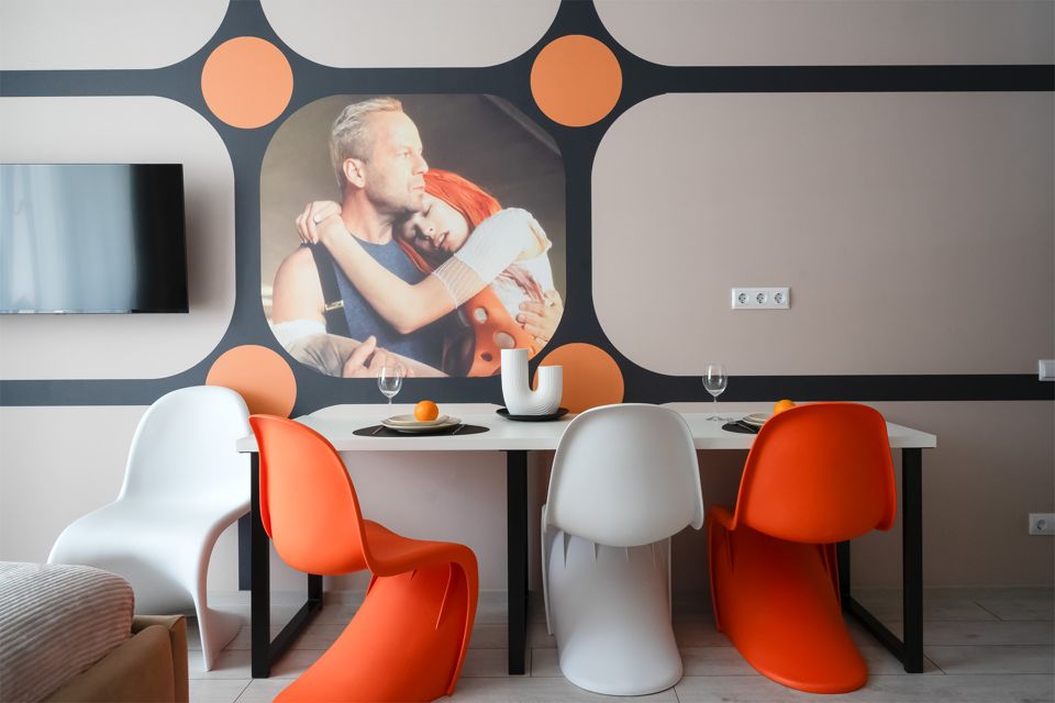 Студия 5 элемент сети  Apartic с балконом и кондиционером