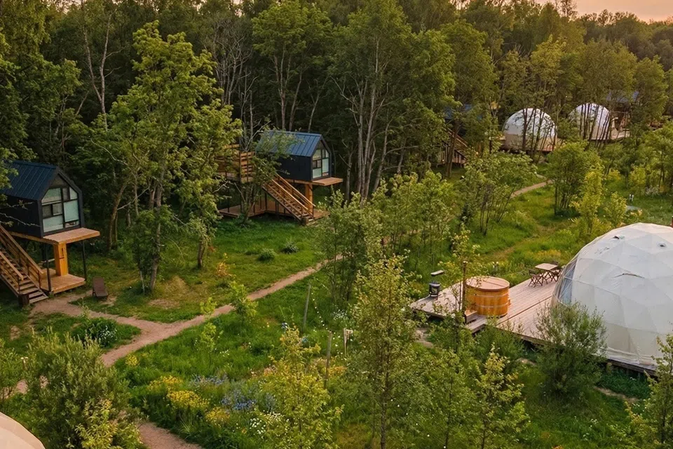 Большой барнхаус Гласс