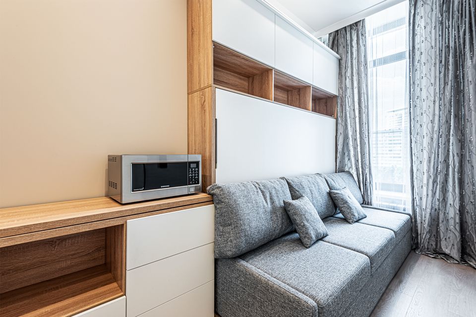 Уютная двухуровневая студия 