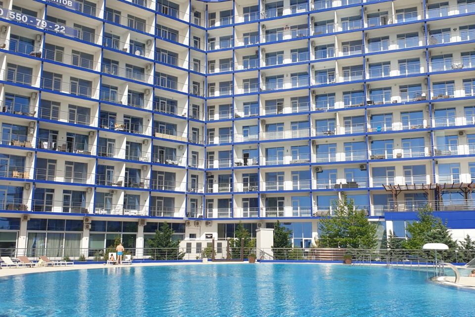 прекрасная квартира с видом на море и город