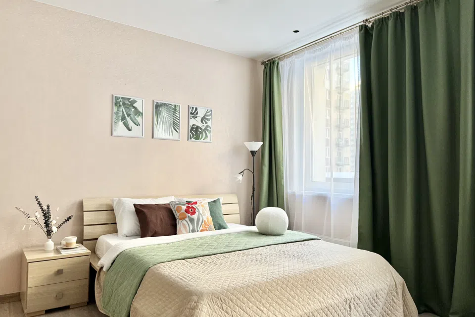 Квартира-студия, 26 м, 1 кровать