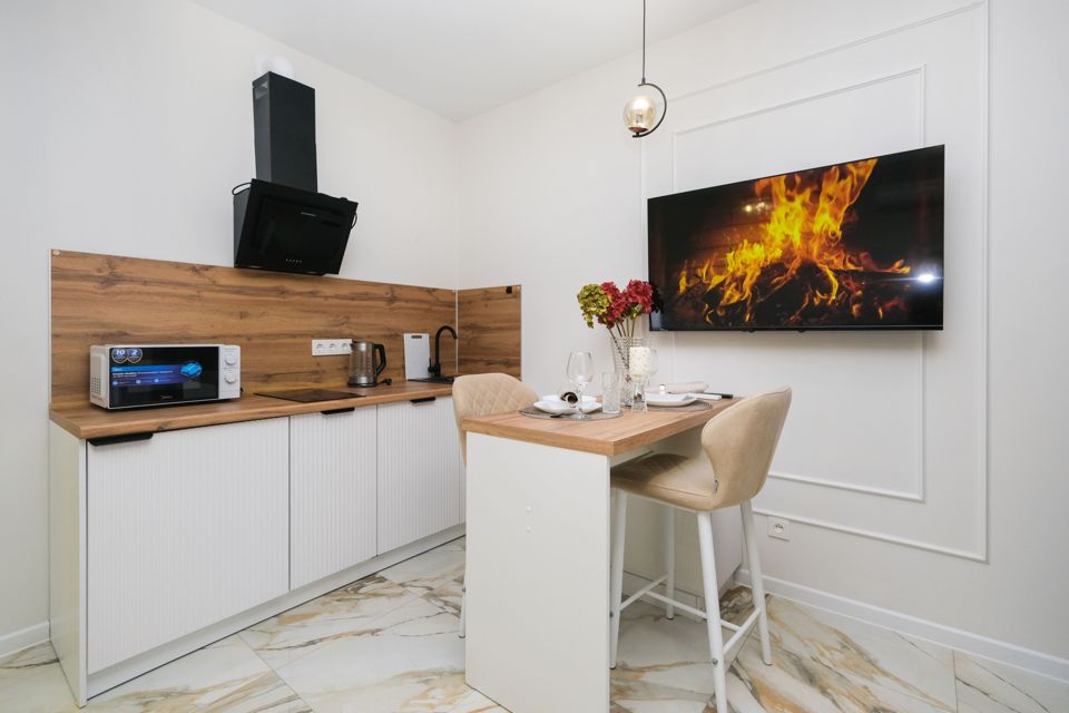 Уютные апартаменты с красивым видом