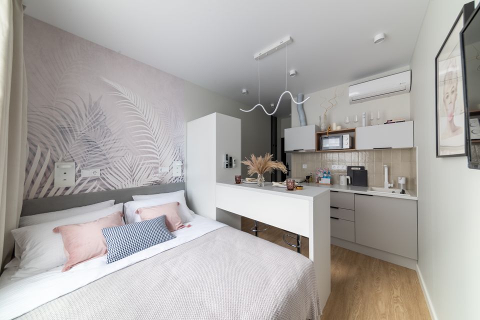 Стильная студия в современном ЖК у метро Тушинская и Спартак