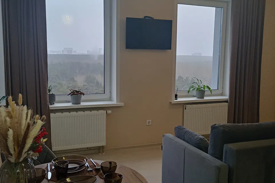 Уютная квартира с видом парк