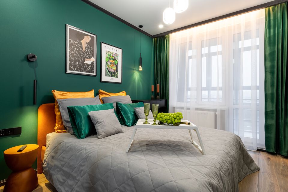 Благородный изумруд. 5-и местные апартаменты SunSet