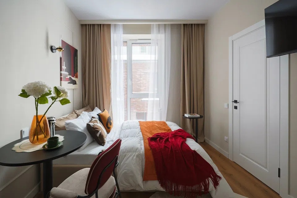 Уютная студия на 4 этаже в ЖК Nice Loft
